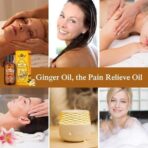 Lymphatic Drainage Ginger Essential Oil For Swelling